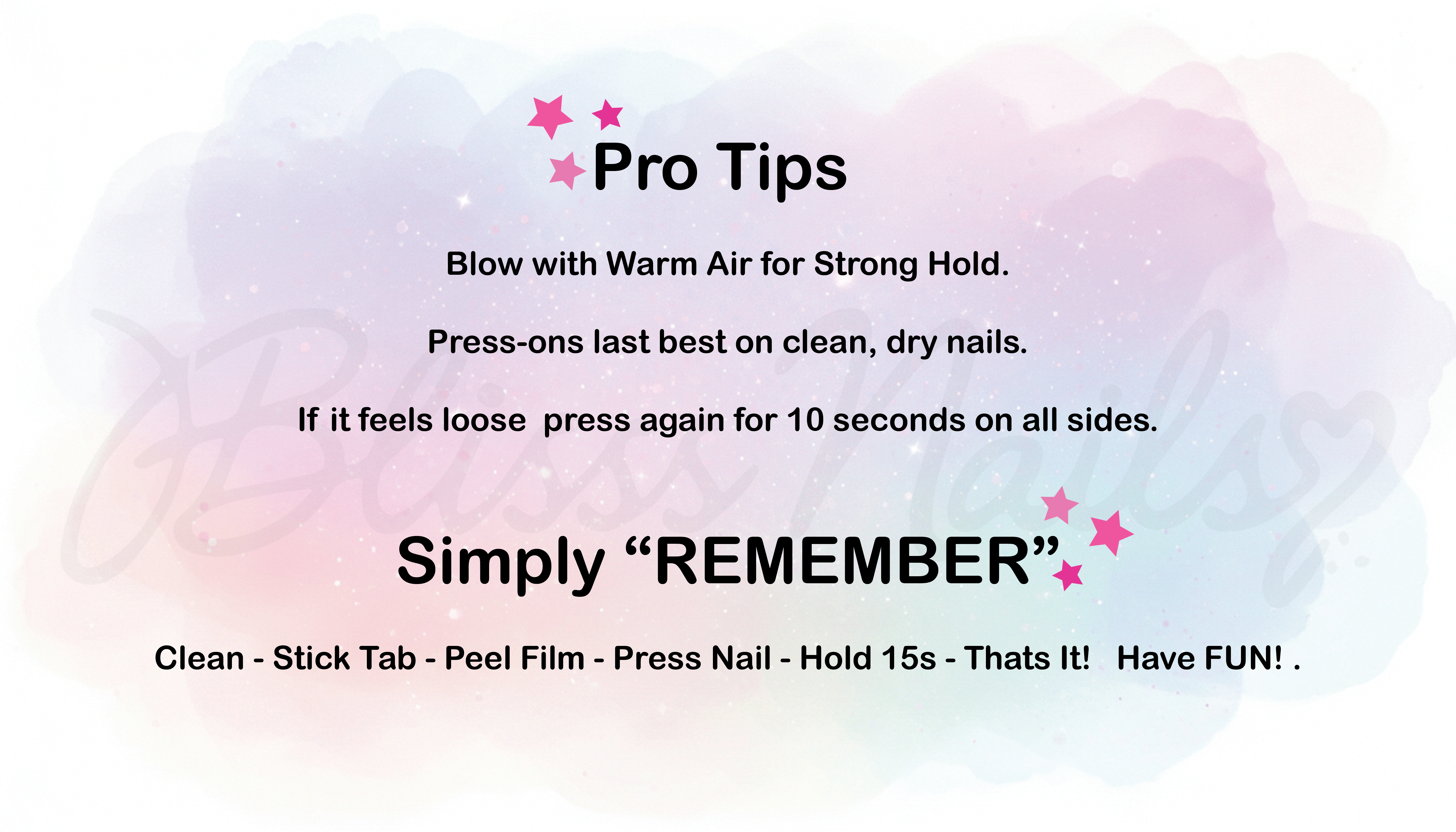 Blisss Nails's Press On nails  Whimsical Collection  Strawberry Pink Square