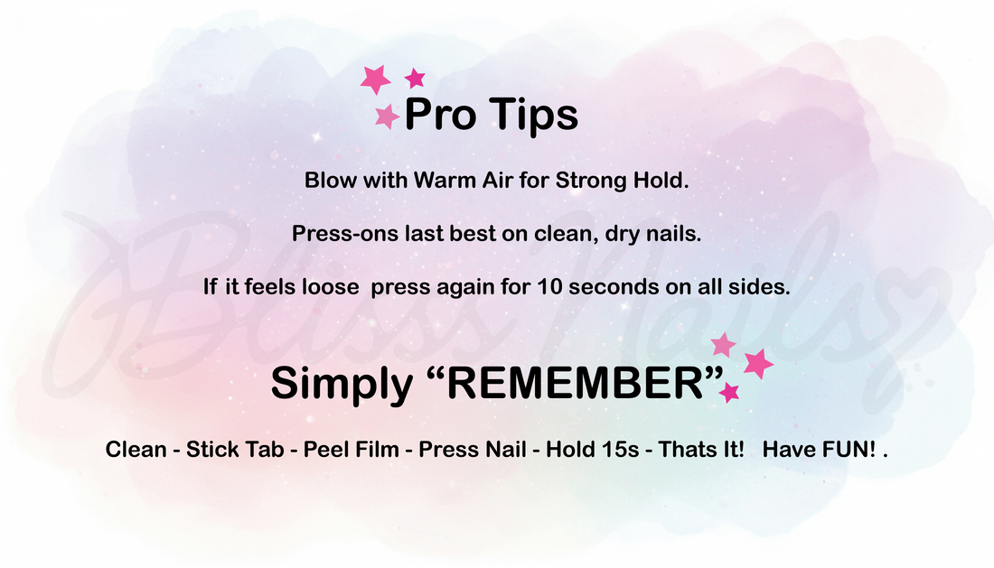 Blisss Nails's Press On nails  Whimsical Collection  Strawberry Pink Square